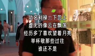 来人间走个过场歌曲原唱